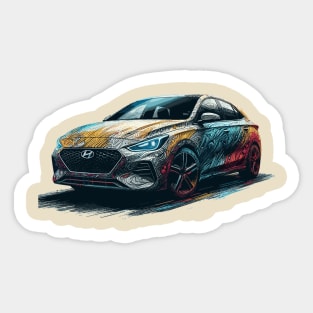 Hyundai I30 Sticker